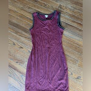 Garage burgundy dress size XS